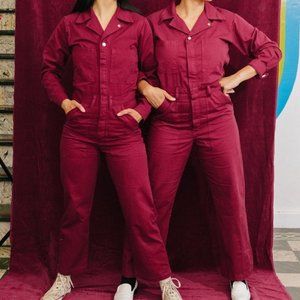 Big Bud Press Maroon Jumpsuit